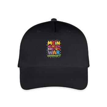 Carnival Costume - Organic Kids’ Baseball Cap - black - Front