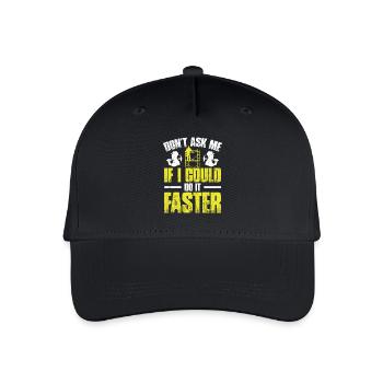 Échafaudage des ouvriers métiers de construction - Casquette de baseball bio Enfant - noir - Devant
