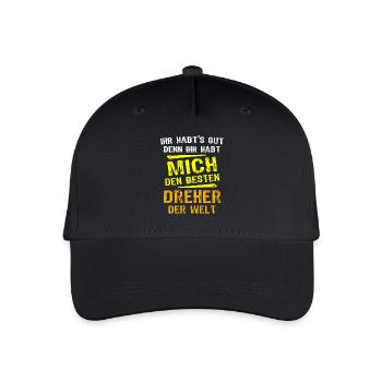 Don Dreher - Casquette de baseball bio Enfant - noir - Devant