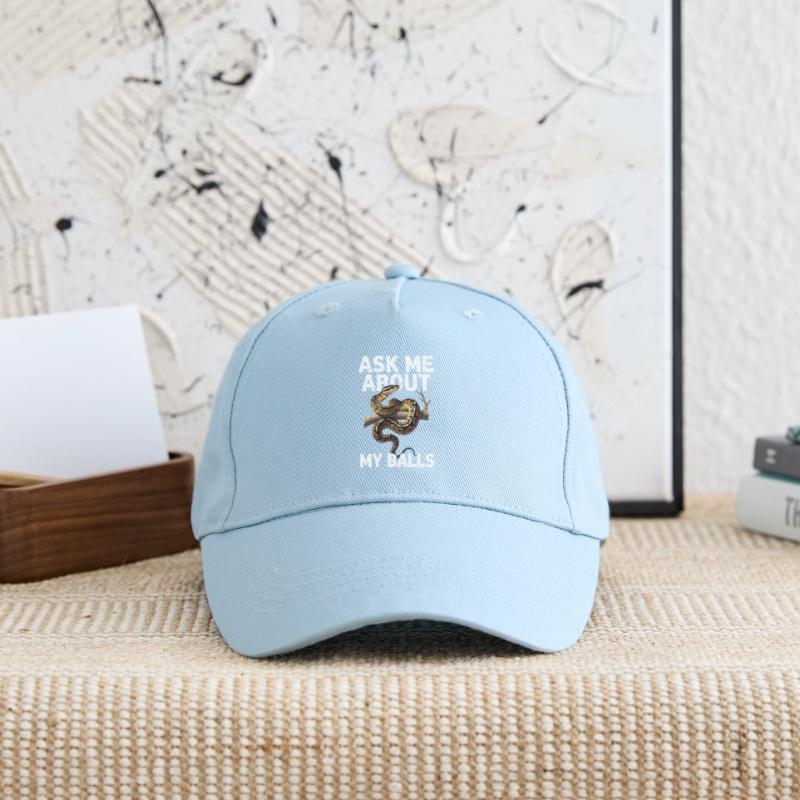 Python roi Serpents Amateurs de terrarium Python Casquette de baseball bio Enfant