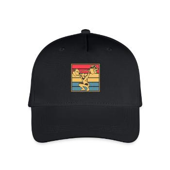 Fitness Motivation Bodybuilder Weightlifter - Organic Kids’ Baseball Cap - black - Front