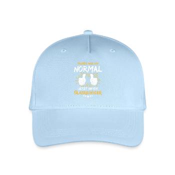 Glass Cleaner Saying - Organic Kids’ Baseball Cap - light blue - Front