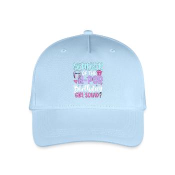 Member Of The K Pop Birthday Girl - Organic Kids’ Baseball Cap - light blue - Front