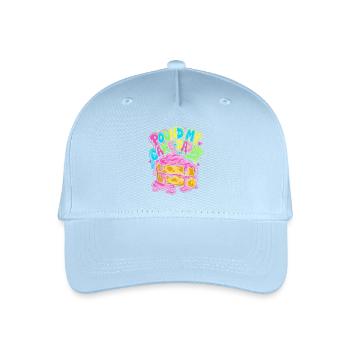 Round My Cake Daddy - Kinder Bio Basecap - Hellblau - Vorne