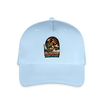 Emo Dinosaur, Sad Dino, Emotional - Organic Kids’ Baseball Cap - light blue - Front