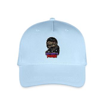 Emo Dinosaur, Sad Dino, Emotional - Organic Kids’ Baseball Cap - light blue - Front