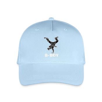 Breakdance B-Boy Street Dance Hip Hop - Organic Kids’ Baseball Cap - light blue - Front