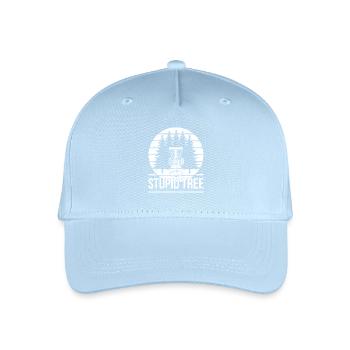 Stupid Tree Forest Tee - Organic Kids’ Baseball Cap - light blue - Front