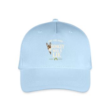 Esel-liebhaber Esel Lustiger Esel Bauernhoftier - Kinder Bio Basecap - Hellblau - Vorne