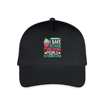 T-shirt Cupcake Punchline - Casquette de baseball bio Enfant - noir - Devant