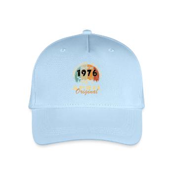 Jubiläumsjahrgang April 1976 - Kinder Bio Basecap - Hellblau - Vorne