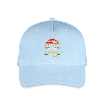 April 1998 Vintage Birthday Gift - Organic Kids’ Baseball Cap - light blue - Front