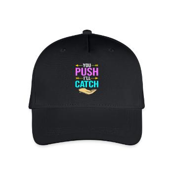 Midwife - Organic Kids’ Baseball Cap - black - Front