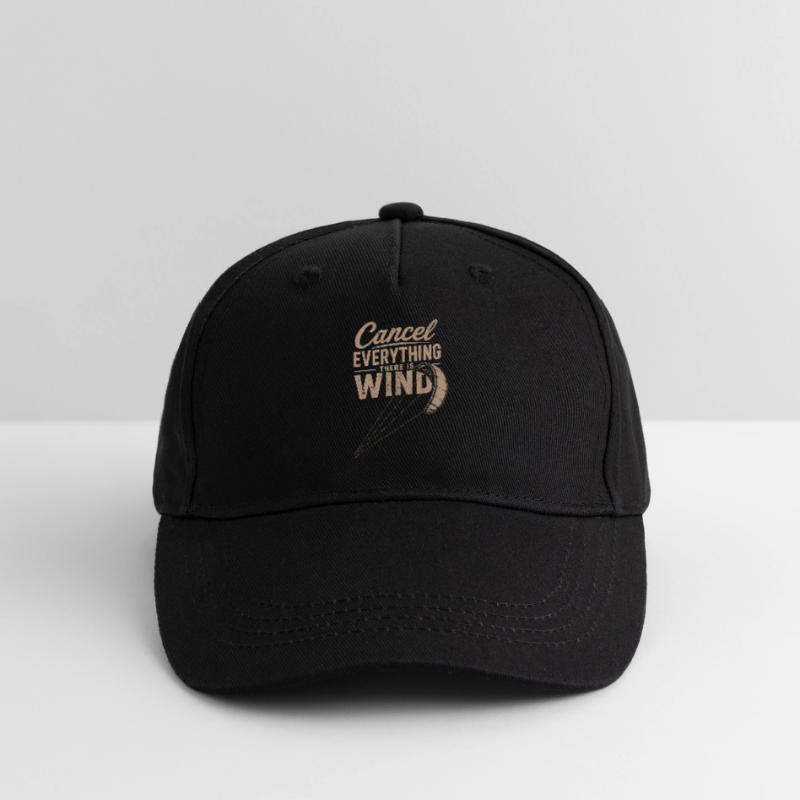 Windspruch Graphic: Cancel Everything Wind Organic Kids’ Baseball Cap
