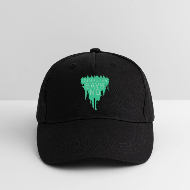 L’ordinateur dit pas de technique drôle de nerd programmeur Casquette de baseball bio Enfant