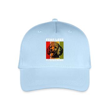Poodle Pudel - Kinder Bio Basecap - Hellblau - Vorne