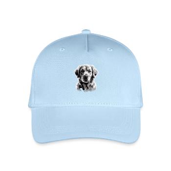 Labrador - Kinder Bio Basecap - Hellblau - Vorne