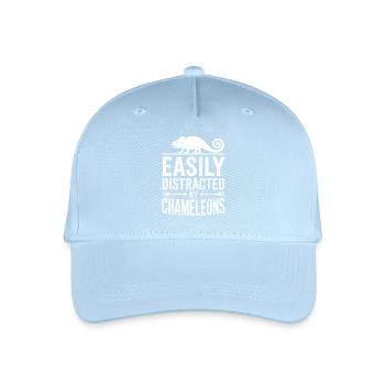 Don des Caméléons Drôles de Caméléons - Casquette de baseball bio Enfant - bleu clair - Devant