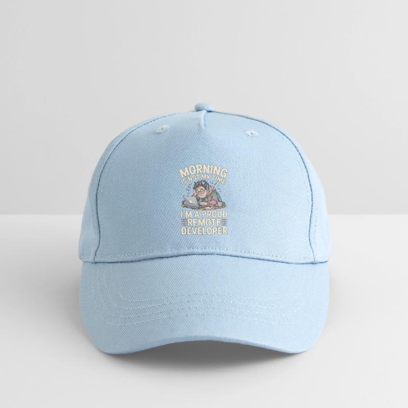 Remote Developer Morning Is Not My Web Developer Kinder Bio Basecap