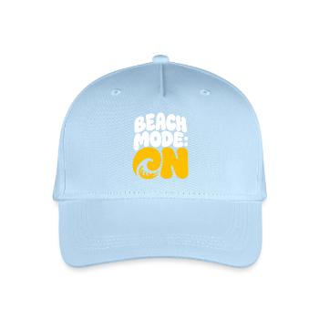 Beach Fashion Summer Wave Design - Organic Kids’ Baseball Cap - light blue - Front