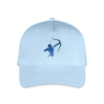 Sagittarius and the universe - Organic Kids’ Baseball Cap - light blue - Front