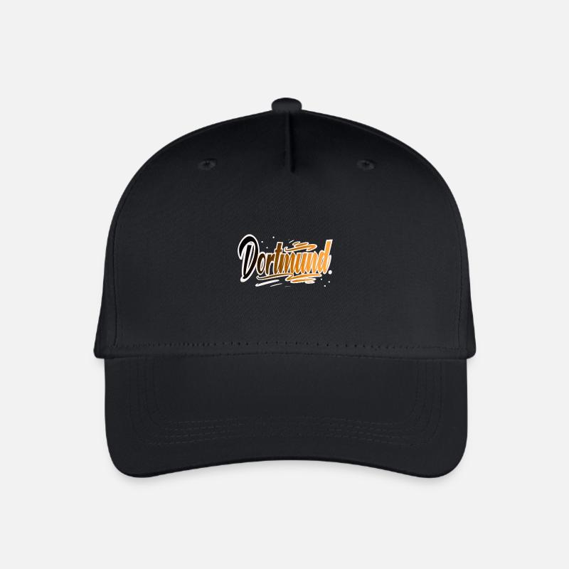 Dortmund - Kinder Bio Basecap - Schwarz