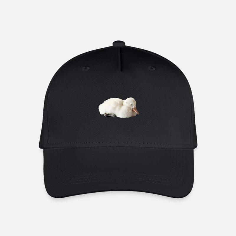 Schwan - Kinder Bio Basecap - Schwarz