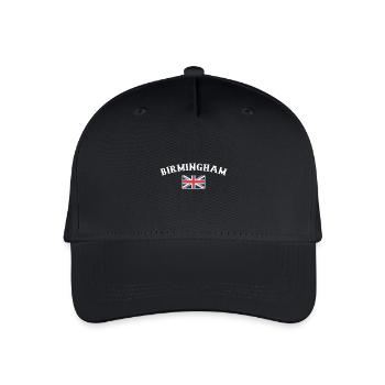 Birmingham Great Britain British Flag British - Organic Kids’ Baseball Cap - black - Front