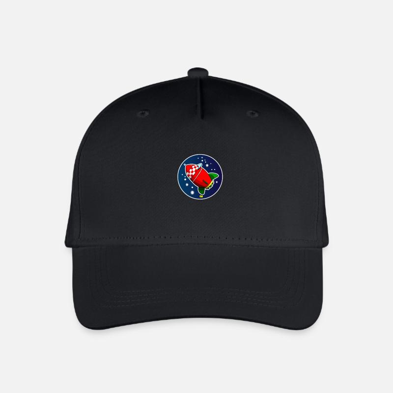 Rocket02 - Kinder Bio Basecap - Schwarz