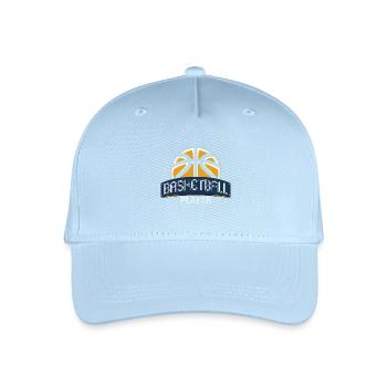 Équipe de cadeau de sport de basketball - Casquette de baseball bio Enfant - bleu clair - Devant