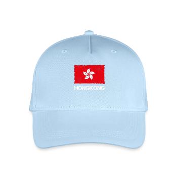 Hong Kong - Organic Kids’ Baseball Cap - light blue - Front