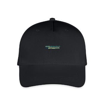 not bitched enough is praised - Organic Kids’ Baseball Cap - black - Front