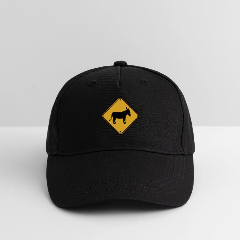 Note danger sign warning caution caution ese Organic Kids’ Baseball Cap