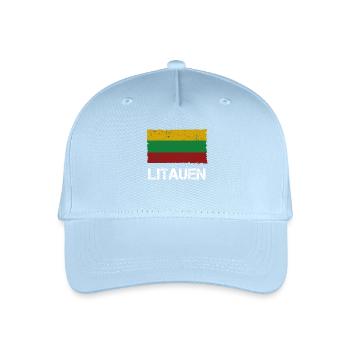 Lituanie - Casquette de baseball bio Enfant - bleu clair - Devant