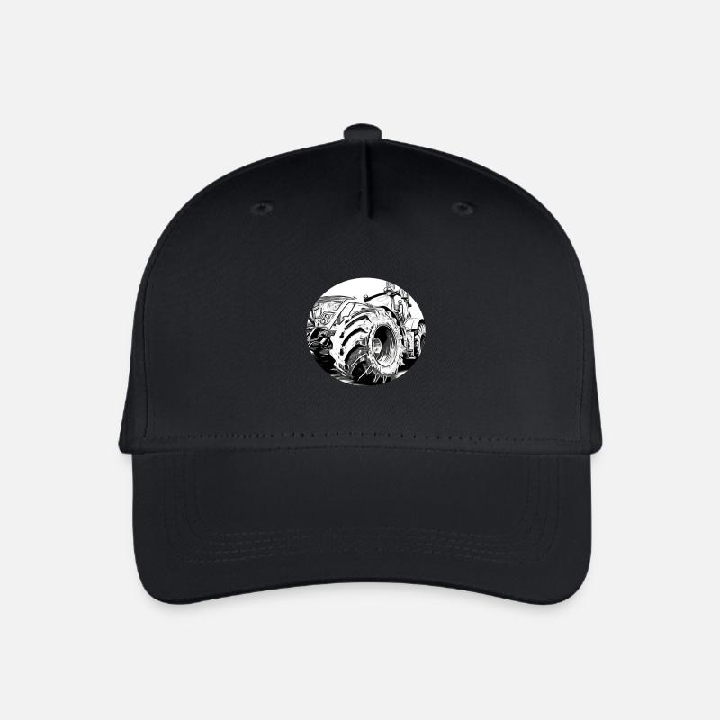 Traktor - Kinder Bio Basecap - Schwarz