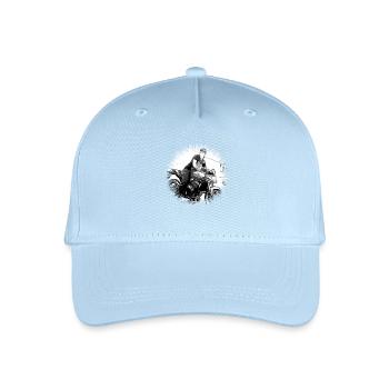 Moto - Casquette de baseball bio Enfant - bleu clair - Devant