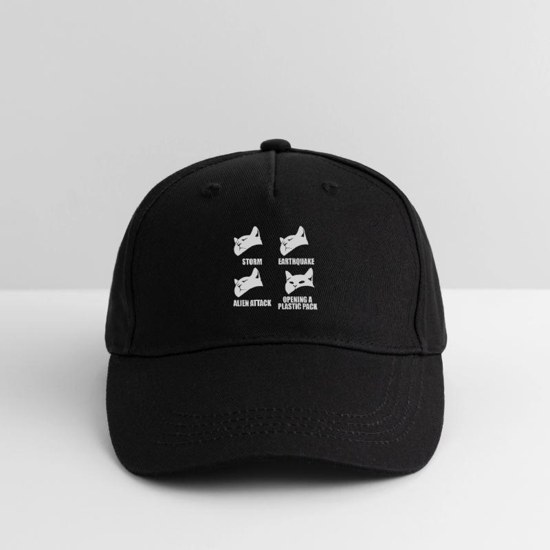 Chat - perception sélective - dire Casquette de baseball bio Enfant