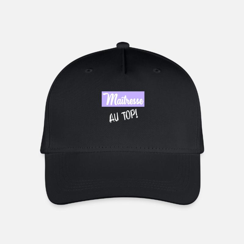 MAÎTRESSE - Casquette de baseball bio Enfant - noir