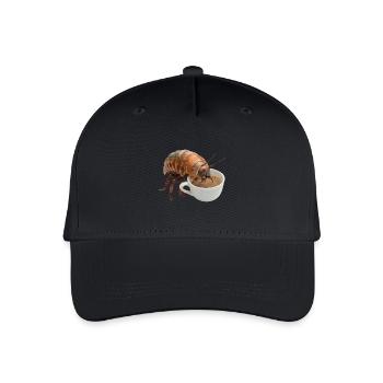 Assel Kaffee - Kinder Bio Basecap - Schwarz - Vorne