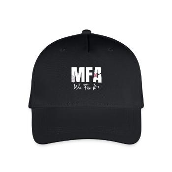 Arzthelferin We Fix It MFA - Kinder Bio Basecap - Schwarz - Vorne