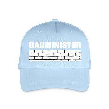 BAUMINISTER - Kinder Bio Basecap - Hellblau - Vorne