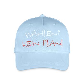 wahlkampf - Kinder Bio Basecap - Hellblau - Vorne