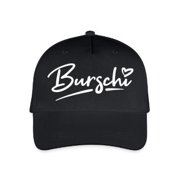Boy / Boy / Boy / Child / Birth / Lettering - Organic Kids’ Baseball Cap - black - Front