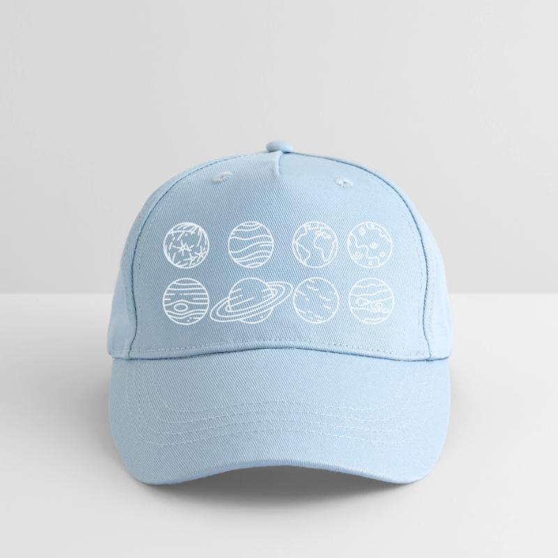 Solar System Planets – Solar System Space Organic Kids’ Baseball Cap