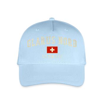 Emblème vintage suisse de Glarus Nord - Casquette de baseball bio Enfant - bleu clair - Devant