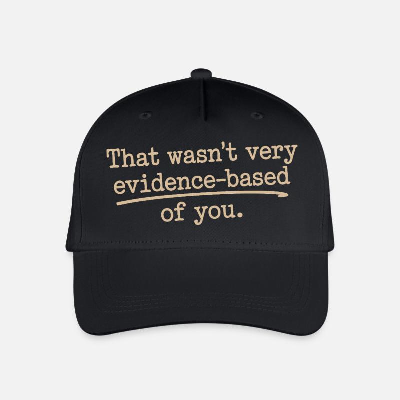Non era un dottore nerd di laboratorio di medicina basato sulle evidenze - Cappellino da baseball ecologico per bambini - nero