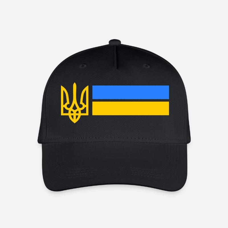 Ukraine - Kinder Bio Basecap - Schwarz