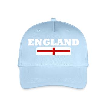 England - Casquette de baseball bio Enfant - bleu clair - Devant