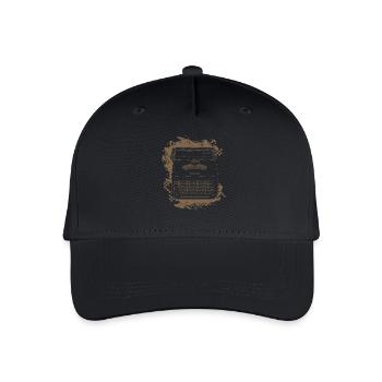 Machine à écrire Azerty - Casquette de baseball bio Enfant - noir - Devant