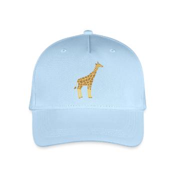 Giraffe for children - Organic Kids’ Baseball Cap - light blue - Front